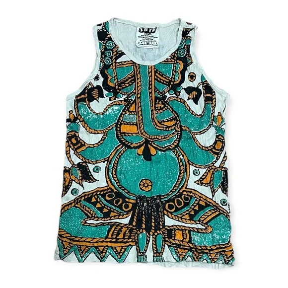 Sure Design Back To Basic Graphic Tank Top - Picture 2 of 7